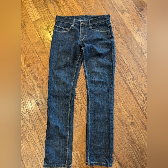 Zara men Slim fit jeans, Dark Blue Jeans Size 31 - Picture 13 of 17